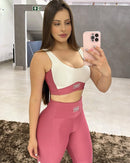 CONJUNTO CALÇA LEGGING + REGATINHA