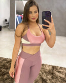 CONJUNTO CALÇA LEGGING + REGATINHA