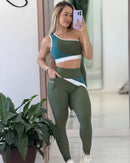 CONJUNTO CALÇA LEGGING + REGATINHA